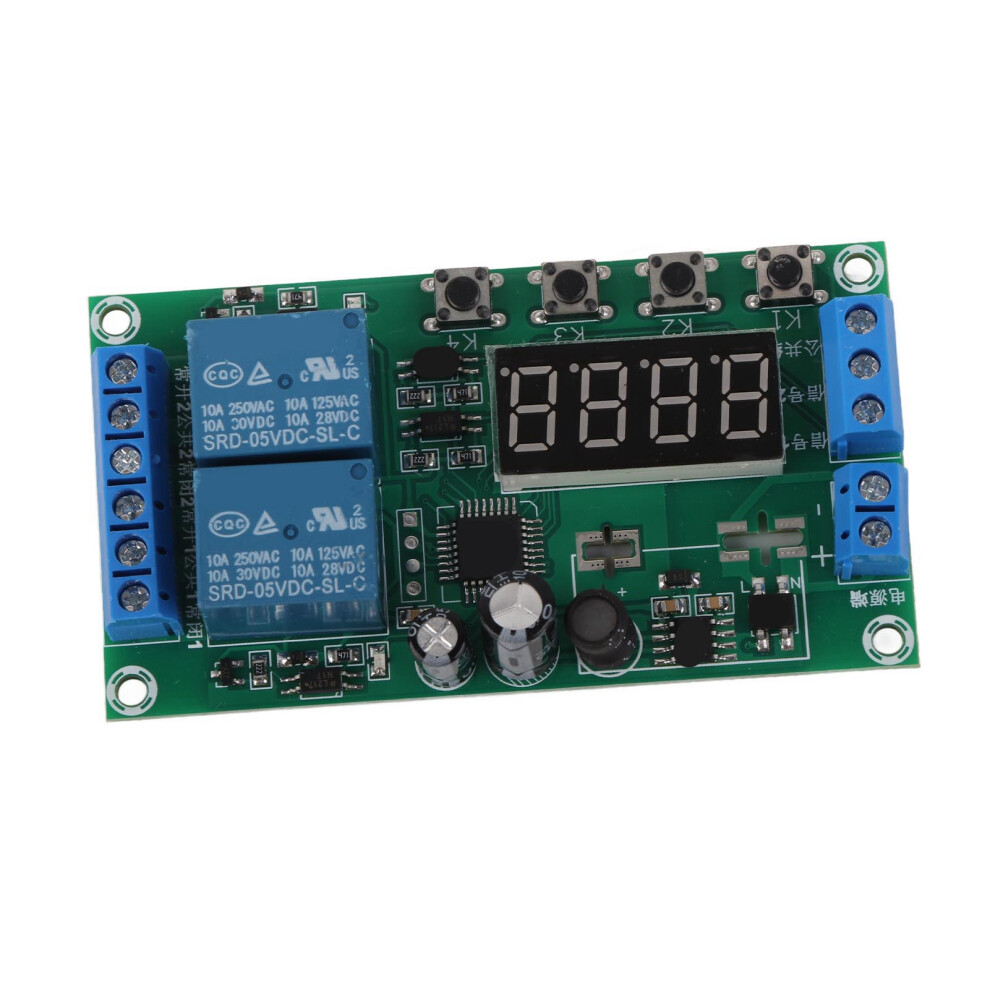 Delay Relay Module 2ÂChannel Pulse Trigger Yfâ7 Dc7â30V For Controling Solenoid Valve 4161322928888