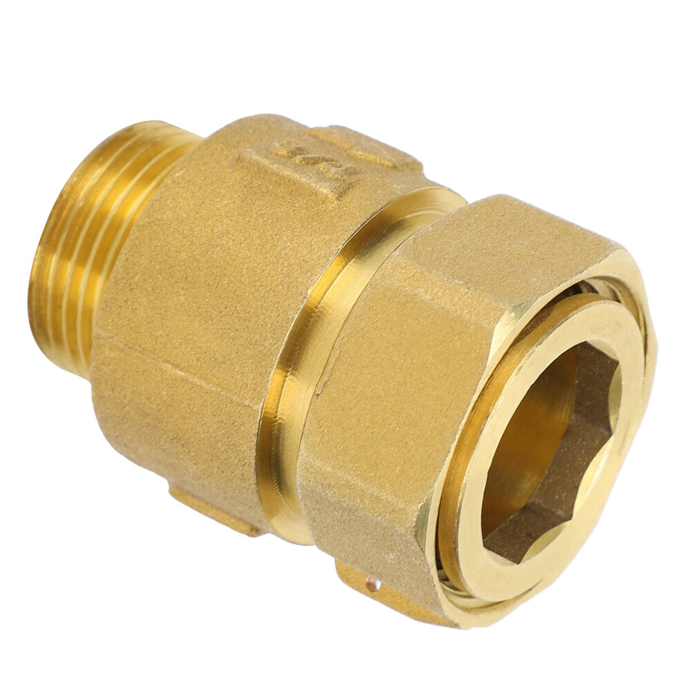 Check Valve Brass Material 1ÂWay Streamline Water Meter Thread Reflux Control Tool Dn20x25 7661322929511
