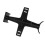 Supporto per forcella 270mm x 230mm ABS Nero 12