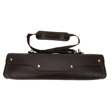 Borsa per flauto 45x6,5x13 cm in pelle PU marrone