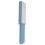 Blauer doppelseitiger Flusenentferner mit Aufbewahrungsdeckel, 25x7,5 cm 8