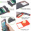 Etui étanche transparent 18.5*9*1.3cm pour iPhone 11 3