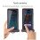 Etui étanche transparent 18.5*9*1.3cm pour iPhone 11 9