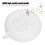 Machine à bruit blanc compacte 300 mAh, charge en 1 h, 23 h 10