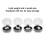 Ensemble de fausses dents pour Halloween, prothèses en ABS, 1,3-1,9 cm 6