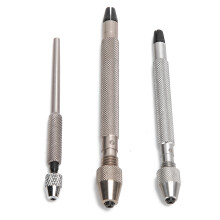 Ensemble de perceuse manuelle à pin vise, 3 pièces, outil de réparation horlogère pour horlogers, précision