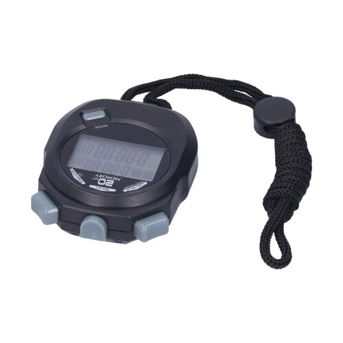 Cronometro 140mAh 1/100s Cronografo ABS 12/24h