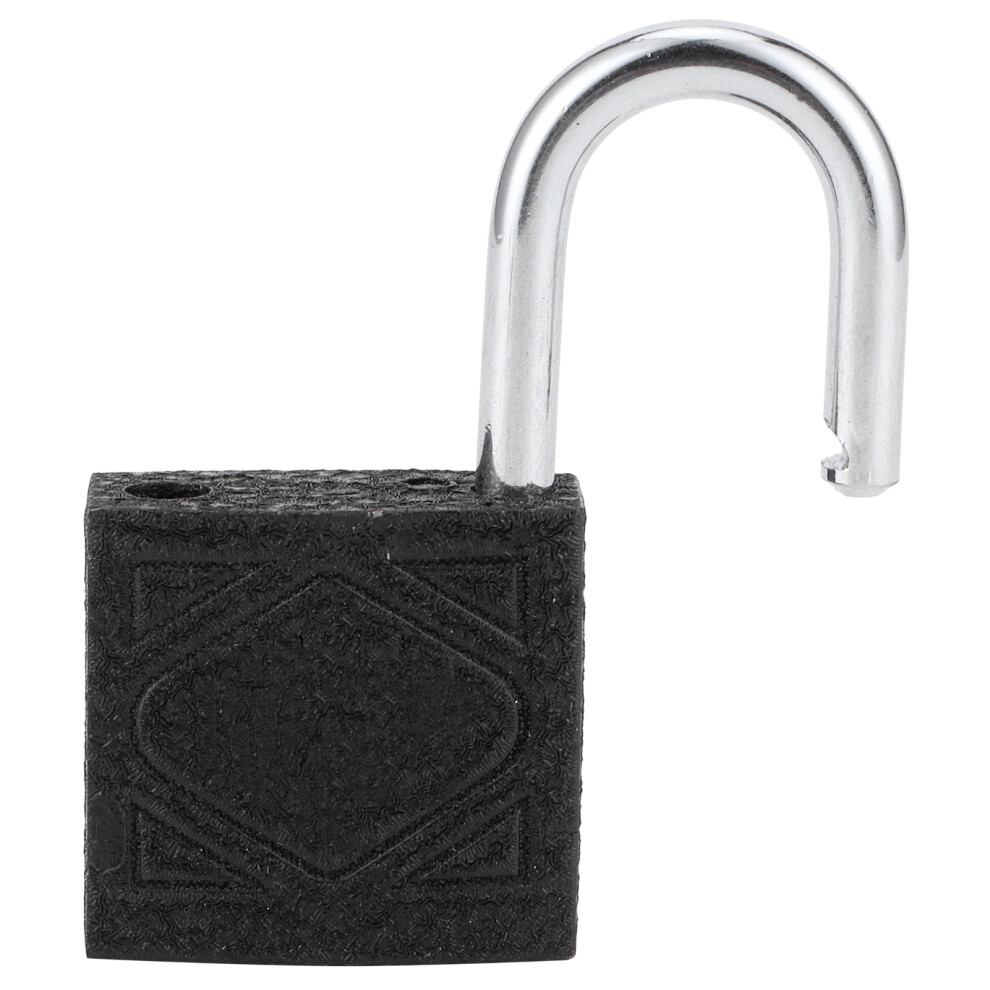 Padlock Brass Core And Thickened Black Iron Door Lock For Home Dormitory Portable Padlock50mm 9311322933213