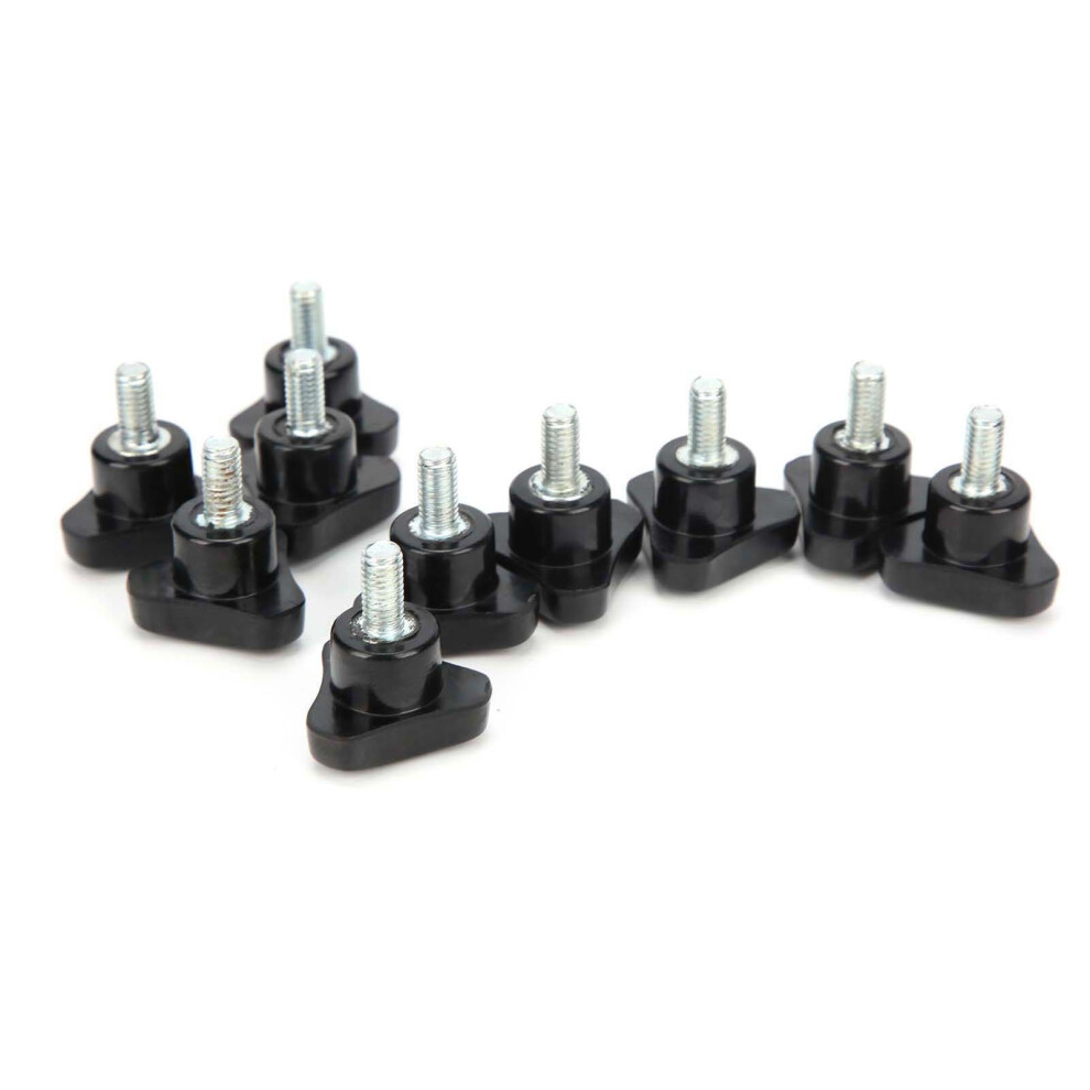 10Pcs Triangular Hand Screw Adjustable Knob Stainless Bolts For Lathe Drilling Machine 6911322935588