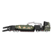 Camion militaire en alliage Modèle 31x6x5 cm Vert militaire
