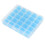 Bobine vuote in plastica blu, 25 pezzi, set confezionato 2