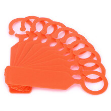 100Pcs Plant Tree Tag Hanging Flower Labels Sign Markers Gardening Accessory 11x2.4cmOrange