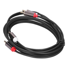 RCA Male zu Male Audiokabel 2m/6,6 Fuss, vergoldet, für Fernseher Heimkino-System