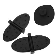 Cosplay Gesetzes-Abzeichen 6cm Stahl Silber Wendes Kostümzubehör