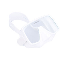 Lunettes de plongée anti-buée en silicone et verre blanc 7,7 oz
