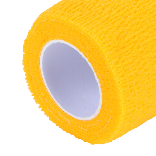 Bendaggio autoaderente 10x5,5 cm 4,5 m giallo 2