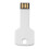 Clé USB en forme de clé 8 Go aluminium argenté PC 4