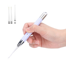 EarPick Pulitore per cerume dell'orecchio 60mAh Viola Portatile