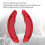 Estensione per paddle shift in alluminio CNC rossa per Evo X 8
