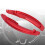 Estensione per paddle shift in alluminio CNC rossa per Evo X 11