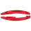 Estensione per paddle shift in alluminio CNC rossa per Evo X 16