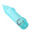 4 pezzi LED luce per esca 5,7x1,8 cm blu 480 mAh 8