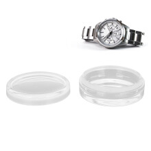 Bocal en verre pour lavage à l'huile de montre 9 cm 3,5 cm transparent