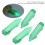 4 pezzi LED Lure Light verde, 5,7x1,8cm, 480mAh 12