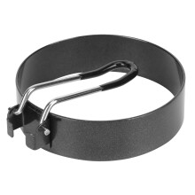 Anneau à œufs en acier inoxydable 430, 7,7 2 cm, Noir