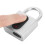 Cadenas intelligent : 100 empreintes digitales, IP65, Bluetooth 5