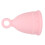 Rosa Silikon-Menstruationstasse 30 ml Wiederverwendbar Bequem, Größe L 15