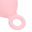 Rosa Silikon-Menstruationstasse 30 ml Wiederverwendbar Bequem, Größe L 9