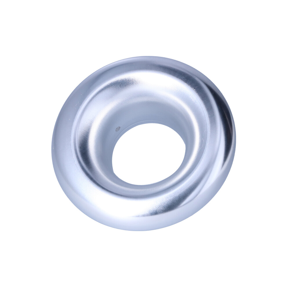 4In Cold Air Intake Turbo Horn Velocity Stack Adapter Decoration Cnc Aluminum Car Accessorysilver 3271322950176