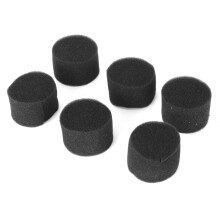 100 pièces 45x30mm Éponge hydroponique pour semis noire