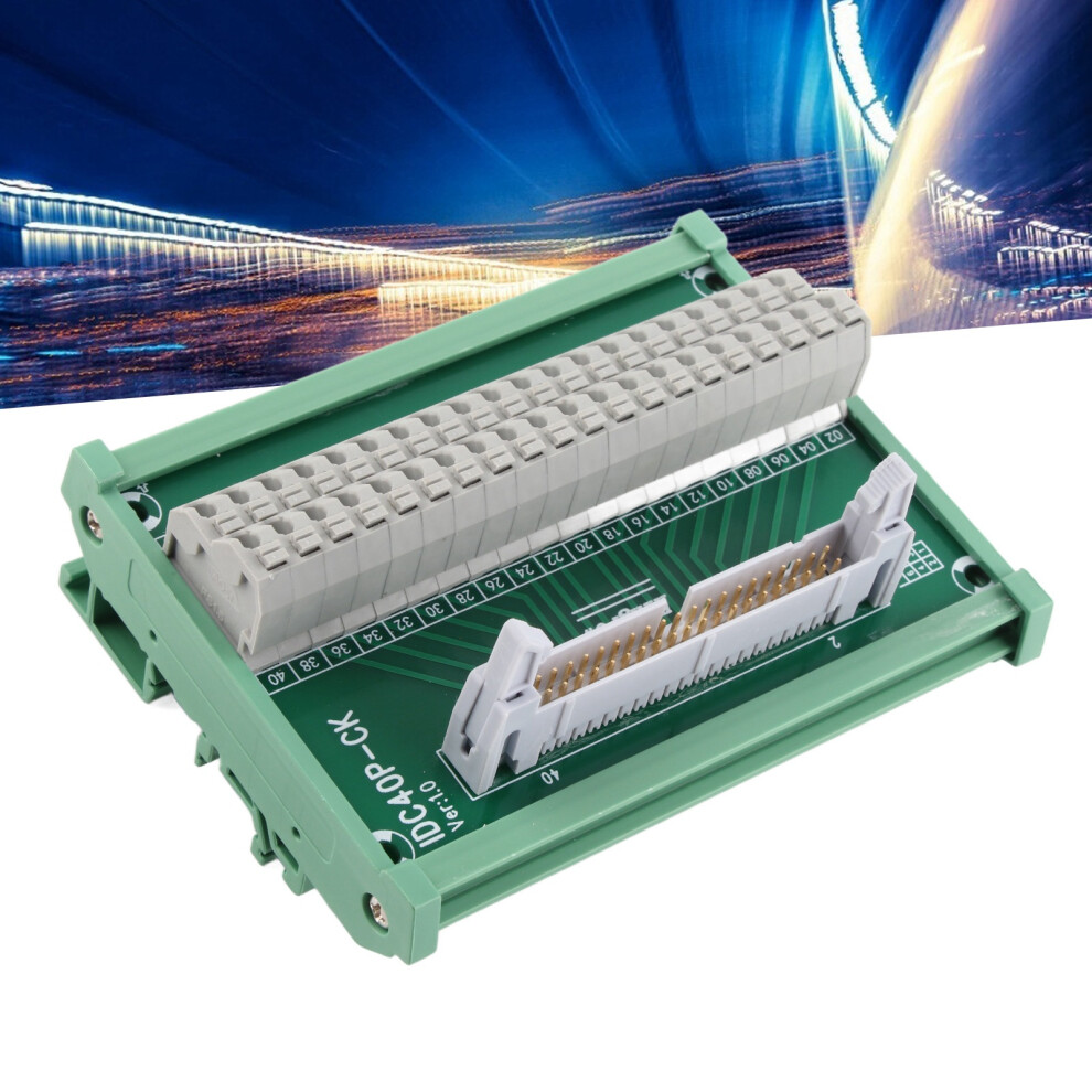 Header Breakout Board Terminal Block Stable 40Pin Screw Free Idc40pâCk 14Â26Awg 0.8A 8441322954398