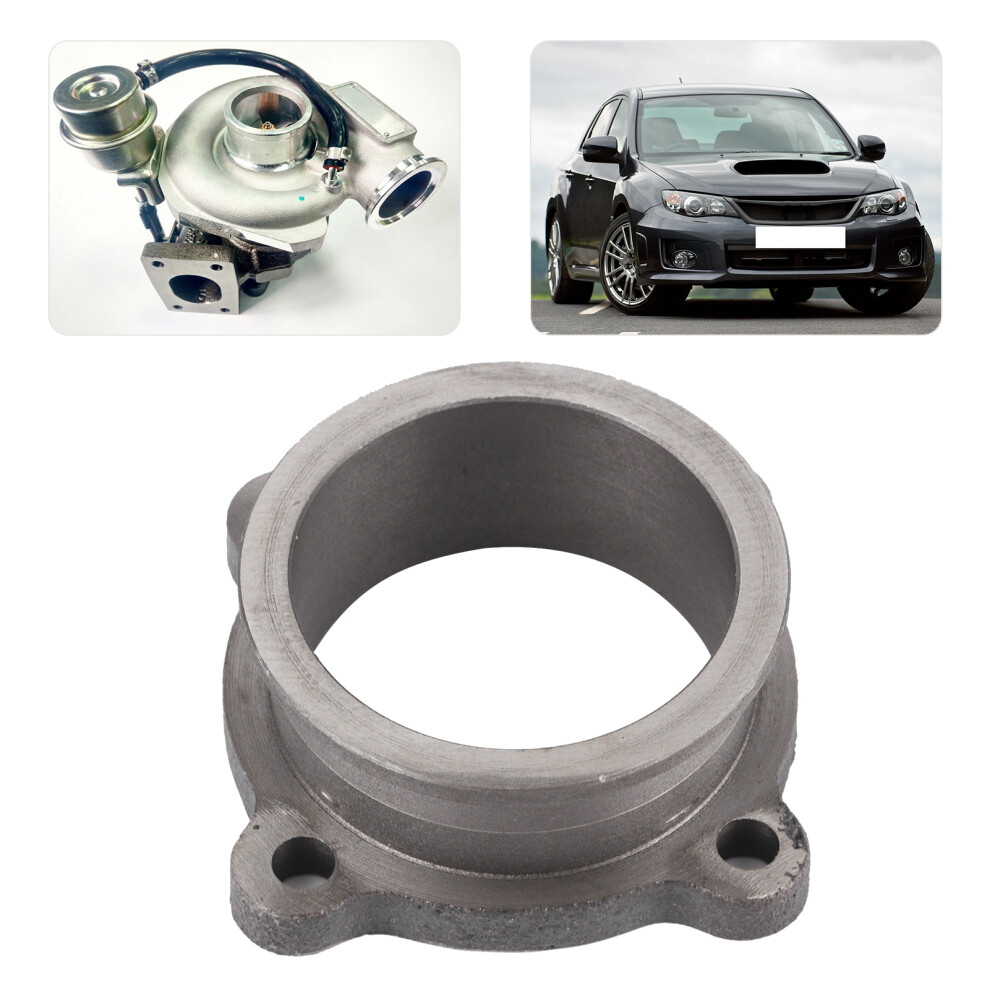 Turbo Charge Exhaust Flange 4 Bolts 2.5In To 2.5In V Band Adapter Universal Car Accessory 3431322954905