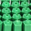 100 pezzi tassello ad espansione verde M6 da 26 mm 12