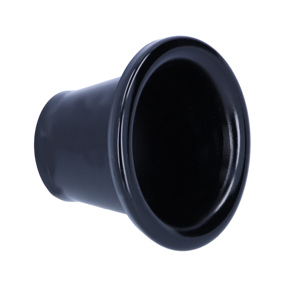 1.9In Air Intake Turbo Horn Velocity Stack Adapter Cnc Aluminum Car Modification Accessoryblack 3081322954940