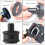 23.2mm Microscope T Mount Extension Tube T2 Mount Adapter Ring for Sony E Mount Camera 9