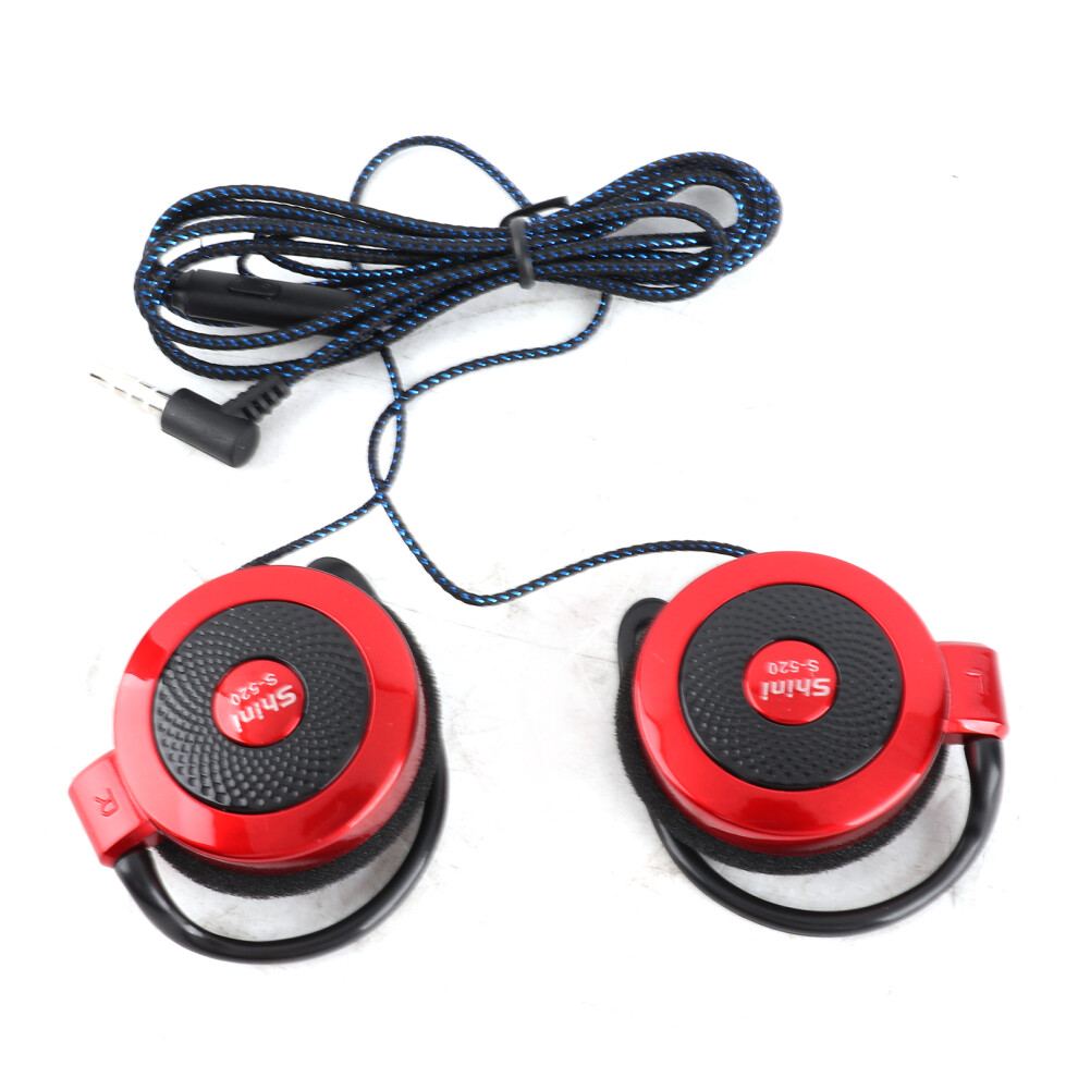 3.5Mm Wired Headset Ear Hook Headset Stereo Game Sports Headphone With Mic For Phone 9421322957154