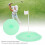 Coppa per buca del putter, Silicone+Plastica, Verde, 6,3 pollici 3