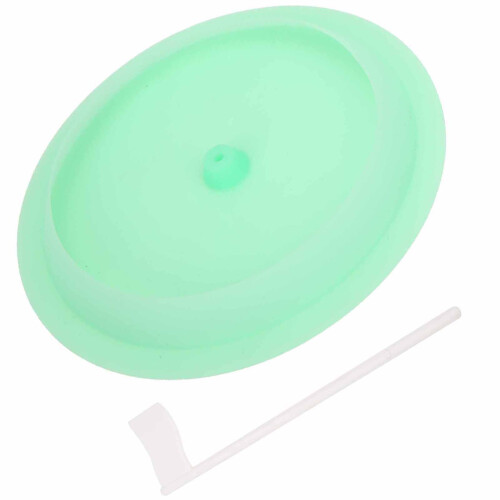 Coppa per buca del putter, Silicone+Plastica, Verde, 6,3 pollici