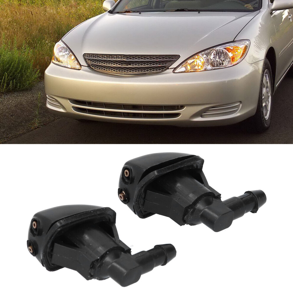 Pair Of Windshield Wiper Washer Spray Nozzle Replacement Fit For Corolla/Camry Xv30/E20 8791322958286