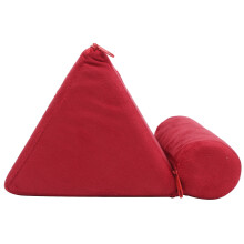 Supporto per tablet a cuscino rosso 24,5x16,5x12 cm.