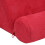 Supporto per tablet a cuscino rosso 24,5x16,5x12 cm. 9