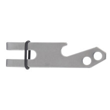 Outdoor Stainless Steel Suspension Belt Clip Money Pocket Clip with Hole for Keychain