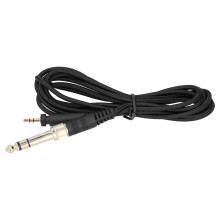 Audiokabeladapter 2,5 mm auf 3,5 mm/6,35 mm Klinke für Kopfhörer, langlebig & hochwertig