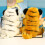 Marionnette à main tigre - 100% coton PP, blanc/jaune 7