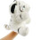 Marionnette à main tigre - 100% coton PP, blanc/jaune 6