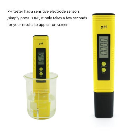 Digitaler pH-Messfüller für Aquarium, Pool und Hydroponik, 0,01 pH 1